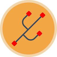 conception d'icône de vecteur de branche de code