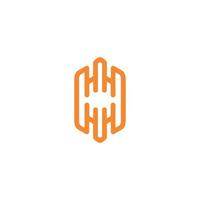 Facile symbole Vêtements industrie Facile logo pour textile utilisation vecteur