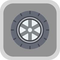 conception d'icône de vecteur de pneu