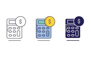 calculer vecteur icône