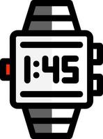 conception d'icônes vectorielles smartwatch vecteur