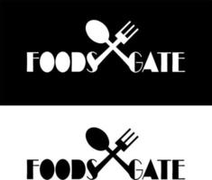 modifiable restaurant logo conception vecteur