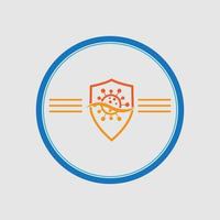 virus protection logo images illustration conception vecteur