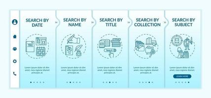 différents types de recherche de modèle de vecteur d'intégration