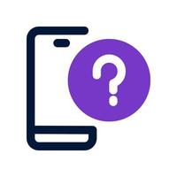 icône de smartphone pour votre site Web, mobile, présentation et conception de logo. vecteur