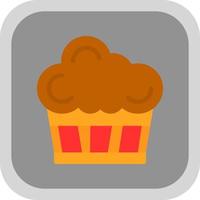 conception d'icône de vecteur de cupcake