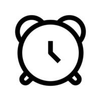 icône d'horloge pour votre site Web, mobile, présentation et conception de logo. vecteur