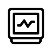 cardiogramme icône pour votre site Internet conception, logo, application, ui. vecteur