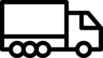 illustration vectorielle de camion sur fond.symboles de qualité premium.icônes vectorielles pour le concept et la conception graphique. vecteur