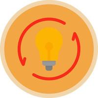 conception d'icône de vecteur d'énergie renouvelable