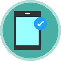 conception d'icône de vecteur d'application de réservation