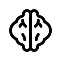 cerveau icône pour votre site Internet conception, logo, application, ui. vecteur