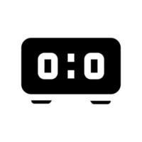 icône d'horloge de bureau pour votre site Web, mobile, présentation et création de logo. vecteur