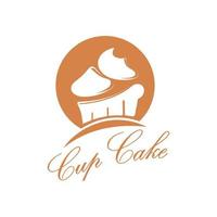 petit gâteau logo conception vecteur illustration modèle. petit gâteau boulangerie icone.cake magasin, pâtissier magasin ,vecteur