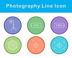 la photographie vecteur icône ensemble