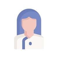 infirmière icône pour votre site Internet conception, logo, application, ui. vecteur