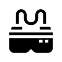 icône de lunettes pour votre site Web, mobile, présentation et création de logo. vecteur