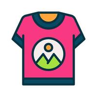 icône de chemise pour votre site Web, mobile, présentation et création de logo. vecteur