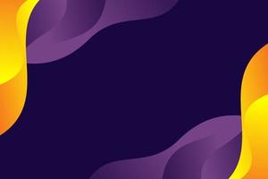 conception de fond de style vague violette vecteur