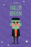 cartel de Halloween vecteur
