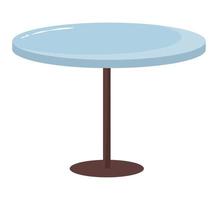 bleu table conception vecteur