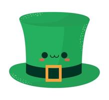 chapeau haut de forme patricks day vecteur