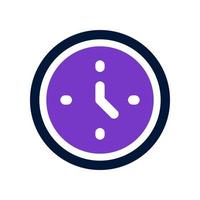 temps icône pour votre site Internet, mobile, présentation, et logo conception. vecteur