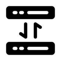 icône de connexion pour votre site Web, mobile, présentation et conception de logo. vecteur