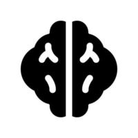 cerveau icône pour votre site Internet conception, logo, application, ui. vecteur