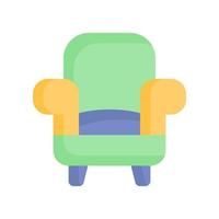 fauteuil icône pour votre site Internet conception, logo, application, ui. vecteur