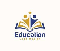 éducation logo ou plat école logo vecteur