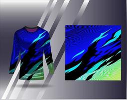 tshirt sport design pour maillot de course cyclisme football gaming vecteur