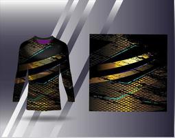 tshirt sport design pour maillot de course cyclisme football gaming vecteur