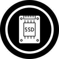 icône de vecteur ssd