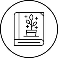 botanique unique vecteur icône