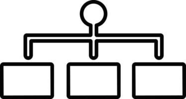 ligne vecteur icône structure. contour vecteur icône sur blanc Contexte