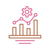 icône de vecteur de graphique à barres