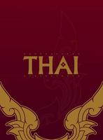 thaïlandais les arts élément pour thaïlandais graphique conception vecteur illustration.