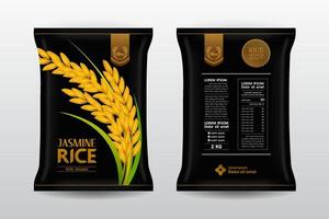 prime riz génial qualité conception concept vecteur. vecteur