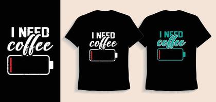 café T-shirt conception, ancien typographie, et caractères rétro slogan vecteur