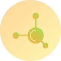 icône de vecteur de molécule