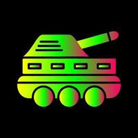 icône de vecteur de char d'infanterie