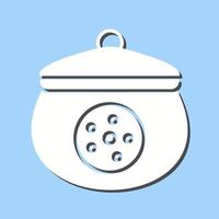 icône de vecteur de pot à biscuits