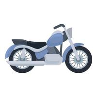 hachoir bicyclette icône dessin animé vecteur. motard route vecteur