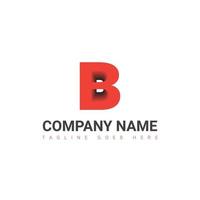 b lettre logo, b lettre marquer, b logo, b initiale logo icône vecteur