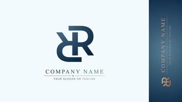vecteur initiale rr logo conception