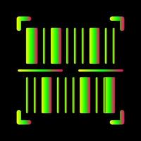 icône de vecteur de code à barres