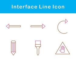 interface vecteur icône ensemble