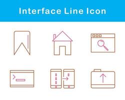 interface vecteur icône ensemble