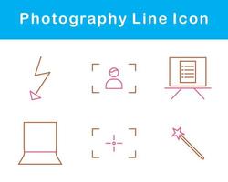 la photographie vecteur icône ensemble